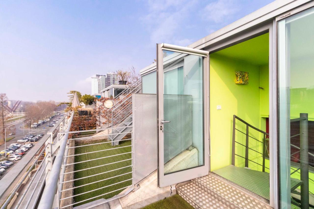 Dora Riverside Modern Apartment With Private Parking Torino Eksteriør billede